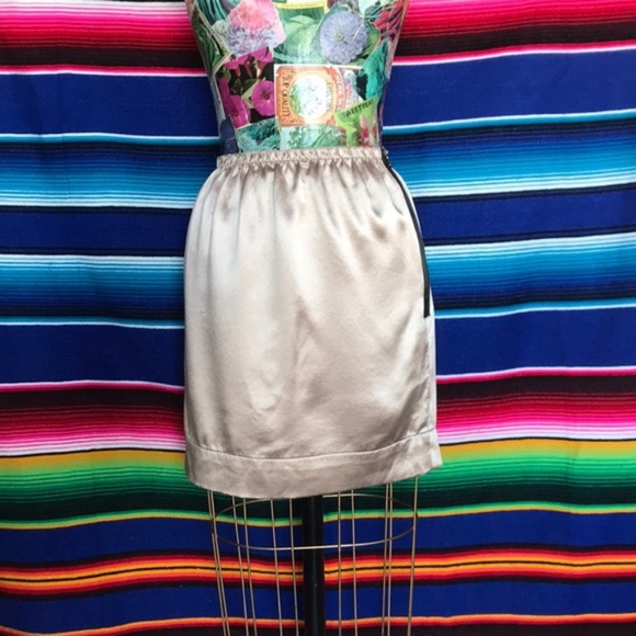 Lanvin Dresses & Skirts - SALE Lanvin Silk Ruched Exposed Zip Made in France